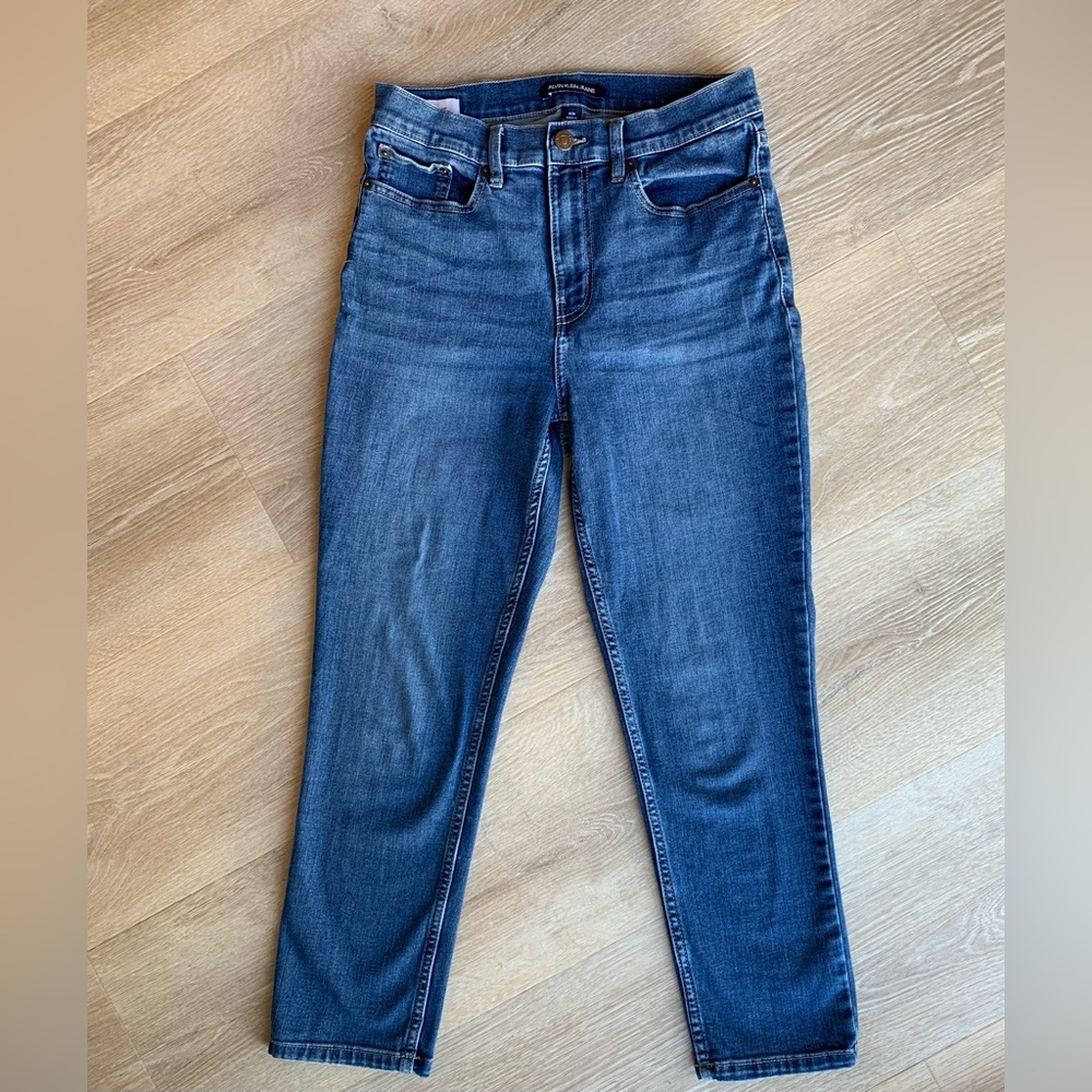Skinny Calvin Klein Jeans Women's Blue and Navy Trousers